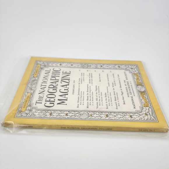 National Geographic Magazine February 1953 No  Insert - Picture 3 of 3